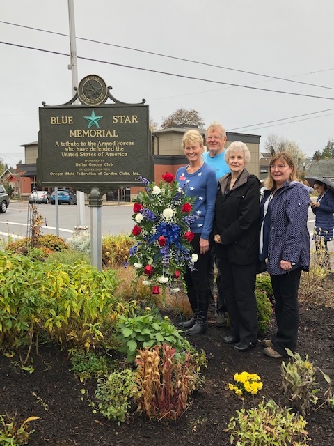Dallas, Oregon Blue Star Marker